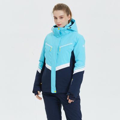 China Wholesale Windproof Waterproof Women Breathable Ski Wear Breathable Sport Ski Jackets for sale