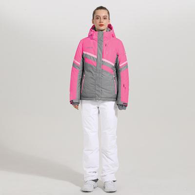 China Cost Effective Wholesale Custom Women's Breathable Snow Ski Jackets Pants Waterproof Clothing Ski Suit for sale