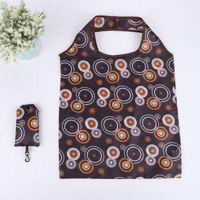 China Recycle; raincoat ; fashion styling; soft ; fashion shiny polyester foldable shopping bag for sale