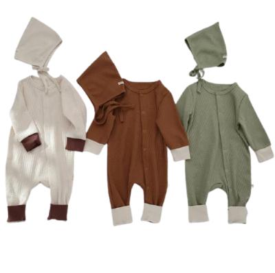 China Latest Breathable Full Sleeve Cotton Breathable Baby Rompers for sale