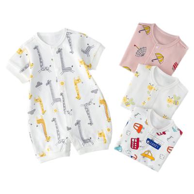 China 2021 Comfortable Breathble OEM Printing Toddler Baby Rompers for sale