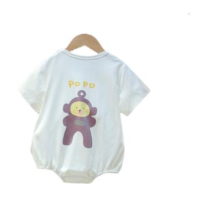 China Breathble comfortable 2021 new summer style newborn overalls rompers baby rompers for sale