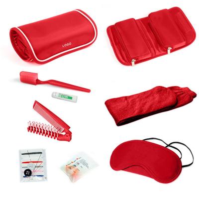 China Waterproof Airline Travel Kit Airline Personal Care Set Hotel Airline Amenity Kit Airline for sale