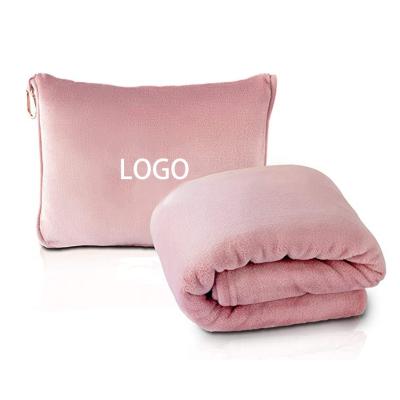 China Disposable Airline Economy Fleece Blanket Airline Blankets Folding Airline Blanket Polyester for sale