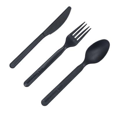 China EcoNewLeaf disposable og nedbrytbart CPLA komposteres cornstarch flatware china manufacturer 100% kan for sale