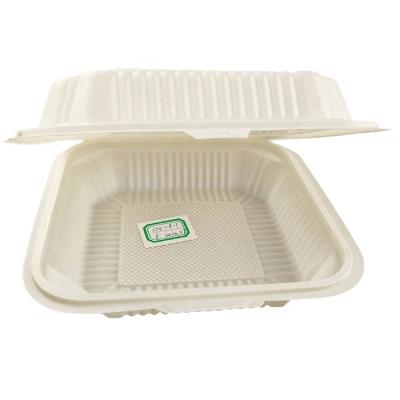 China EcoNewLeaf Food Packing Bowl 8 Inch Disposable Plastic Food Packaging Container Plastic Clamshell Bowls Wholesale for sale