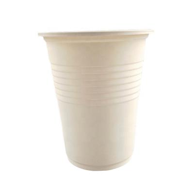 China Water Cups EcoNewLeaf 8oz Disposable Biodegradable Logo Printed Take Out Ecological Plastic Cups for sale