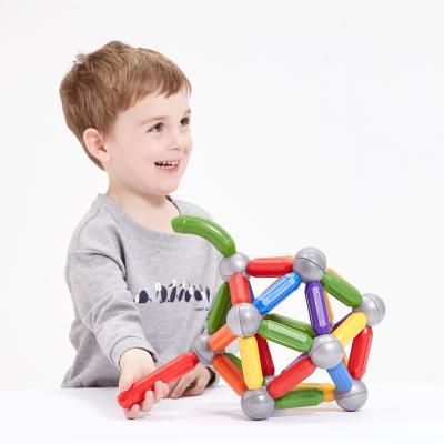 China Wholesale New BMAG Ball 25pcs Magnetic Rod Toys Eco-friendly CE Material Certification For Children Educational Toy For Teenagers for sale