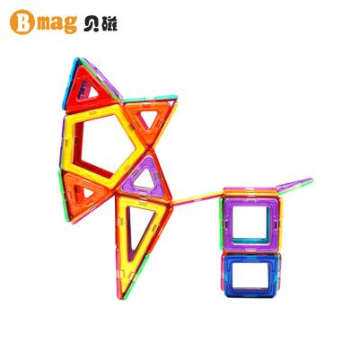 China ABS Plastic and Rare Earth Neodymium Magnets TUV Approved Hot Selling Kids Sunflower 3D Block Building Plastic Magnetic Toys for sale