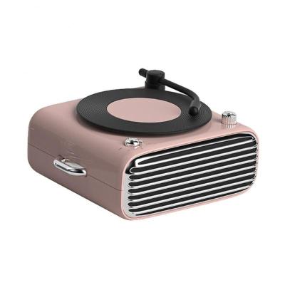 China D10 Factory Mini Speaker Subwoofer Record Player Sound Box Support TF/AUX/FM Radio Audio Video Desktop BT Gaming Mini BT Function for sale