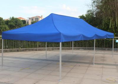 China Blue 3x6 Pop Up Gazebo Canopy Screen Printing Easy Carry For Market Advertising for sale