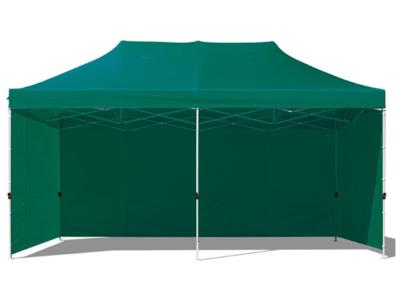 Cina Padiglione verde del gazebo di pop-up del tessuto 3x6, gazebo di alluminio di pop-up con i lati in vendita