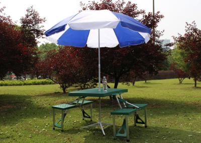 China Screen Hand Printing Garden Table Umbrella , Strong Patio Table Parasol for sale