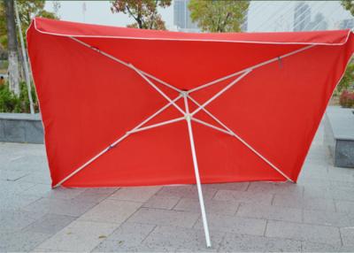 Chine Parasol extérieur carré commercial de parapluie, parasol de jardin de 2,7 M avec la copie de logo à vendre