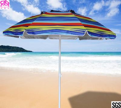 China Rio Beach Deluxe 6ft Sun Protection Beach Umbrella with Tilt ， Sun Beach Umbrella wholesale. for sale