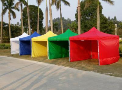 China China factory suppliy colourful 3x3m gazebo canopy tent with sidewalls in low price. for sale