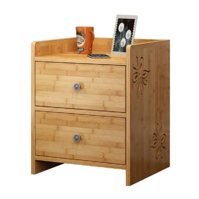 China Modern hot sale premium 100% bamboo furniture bedside cupboard for sale