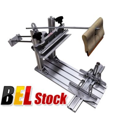 China Belgium Retail Stock, Calca Embossing Machine Cylinder Screen Manual Printing Press For Pen/Mug/Mug/Bottle (with 10in squeegee) for sale