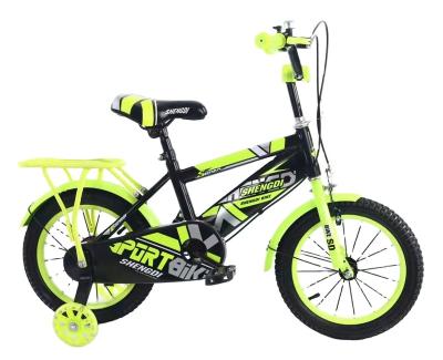 China Carbon Steel Boys And Girls Bicycles With Training Wheels for sale