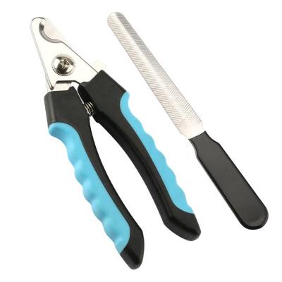 China Viable Hot Selling Cheap Dog And Cat Pet Nail Cutter Pet Nail Cutter Grooming Scissors Kit Nail Crusher for sale