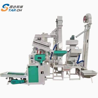 China Small Combined Investor 800kg/h Small Rice Mill Machine in Nigeria for sale