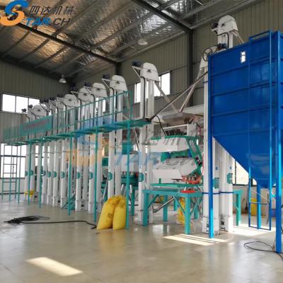 China Rice Processing Industry Automatic 40 Ton Rice Mill Machine Price Rice Mill Plant for sale