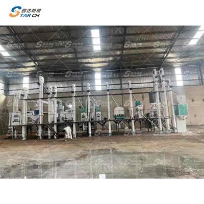 China Mini 5t Plant Rice Scalding Machine Long Grain Scalded Rice Mill Machine Price for sale