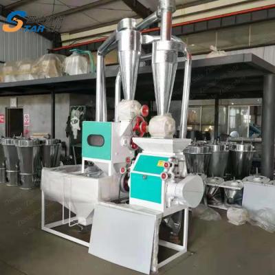 China Industrial Food Flour Mill Machine Maize Corn Flour Mill Machine Grinding Corn Grit Making Machine for sale