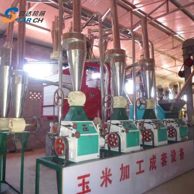 China Food Flour Mill Grinding Machine 10 Tons Wholesale Flour Milling Machine Maize Grinder Mill Corn Grinder Machine for sale