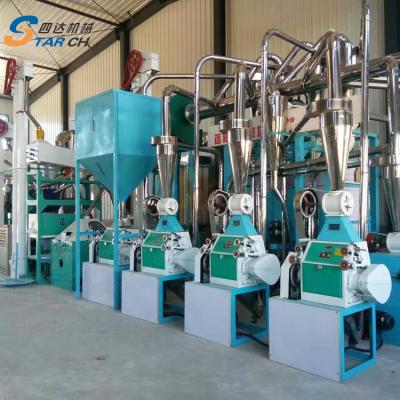 China Food Flour Mill Grinding Machine 20 Tons Corn Flour Milling Milling Machine Equipment Factory For Sale for sale