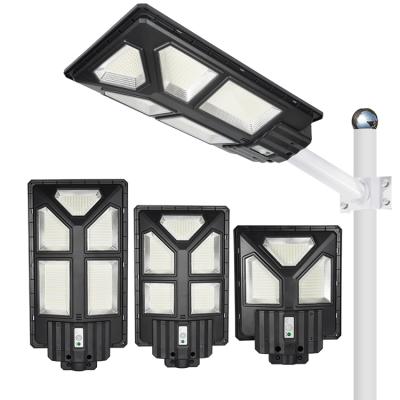 China ROAD Waterproof Ip65 Outdoor With Motion Sensor 400w 500w 800w Integrated All In One Solar Street Light for sale