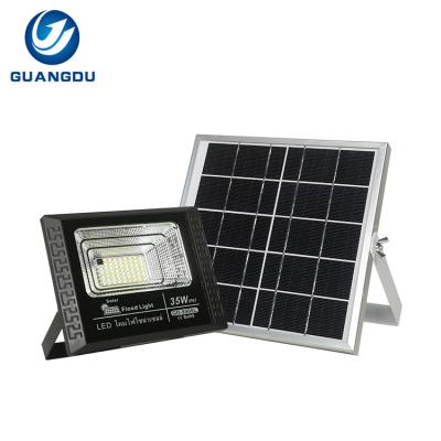 China Good Quality Ip67 Garden Waterproof Outdoor Remote Control Solar Led Flood Light 35w 55w 75w 125w 200w 300w for sale