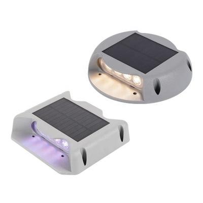 China New Design Garden Square Ip65 Waterproof Outdoor Round ABS 25w Led Solar Spotlight for sale