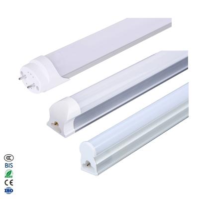 China Residential 60cm 120cm 2ft 4ft lighting luz led tubes housing fluorescent fixture 18W integrated T5/T8 LED tube, lighting tube, LED tube light for sale