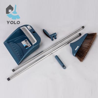 China China Plastic Brooms Wholesale Broom and Dustpan Set Broom Plastic for sale