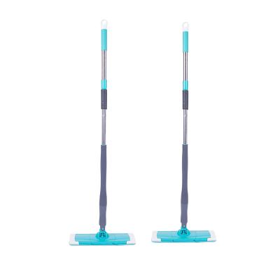 China Factory price Stainless steel Dry wet amphibious spin twist mop for sale