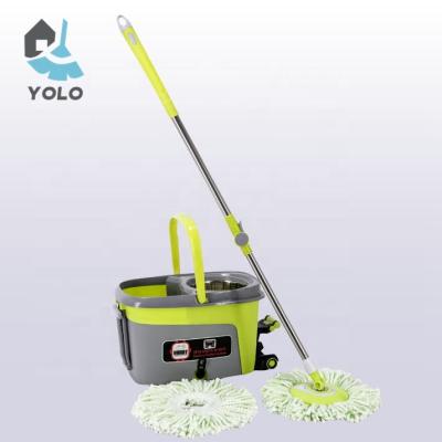 China Higher Quality Easy 360 Rotating Spin Magic Mop & Bucket Set Cleaning Kit for sale