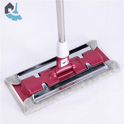 China New PP magic floor cleaning flat mop Microfiber Flat Mop for sale