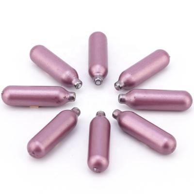 China Painted Colorful Steel Cylinders Cream Chargers N2O Liquid Gas Nitrous Oxide UK for sale