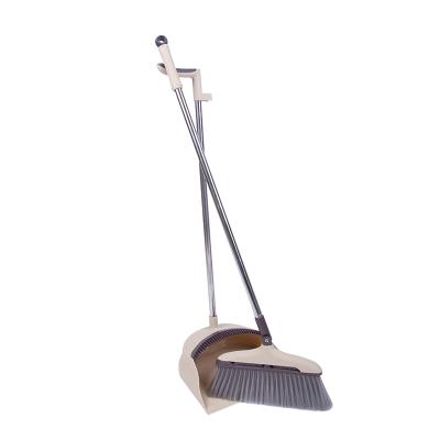 China The new household portable large cleaning area plastic broom for sale