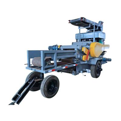 China Factory Heavy Duty Forestry Crushing Machinery 220hp 6-10t/h Diesel Mobile Drum Wood Chipper Machine With CE for sale