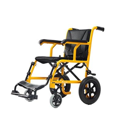 China Motorized Lightweight Hospital Electric Wheelchair Aluminum Folding Lightweight For Handicapped Portable Wheelchair for sale