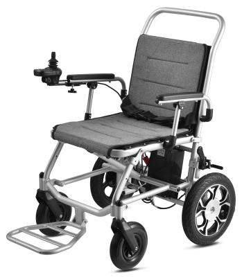 China lightweight foldable electric wheelchair new manufacture design for eldly with lithium battery for sale