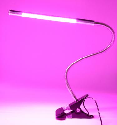 China Flexible arm; good quality energy saving high brightness adjustable clamp led light growing factory for sale