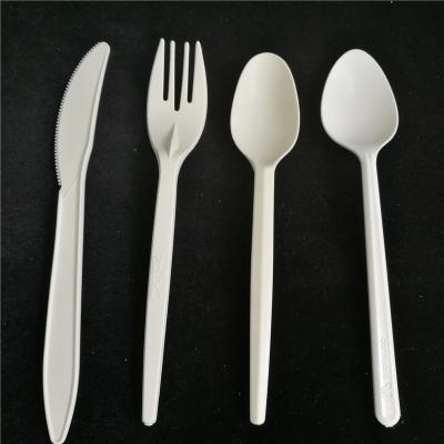 China China Wholesale 7inch Disposable Cutlery Set Biodegradable for sale