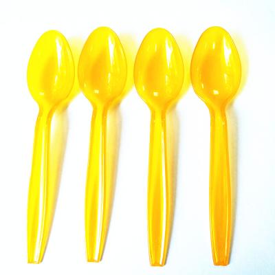 China China Disposable Disposable Plastic Dessert Spoon for sale