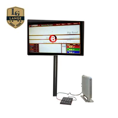 China Eco - Friendly Non - Toxic Casino Accessories HD 24 Inch Screen Monitors With English Baccarat System for sale