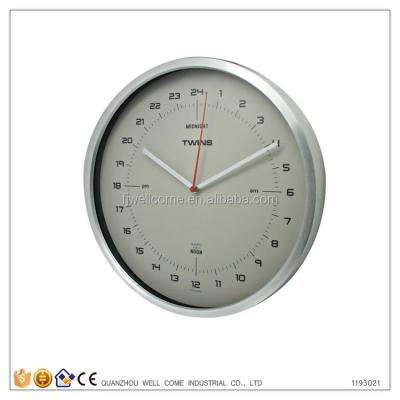 China wall decor & Cheap Handmade Hot Sale Products Metal 24 Hour Analog Wall Clock for sale