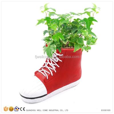 China Decorative Flower Planter Shoe Planters Garden Pots For Sale Planting Pots Cheap Plant Pot for sale