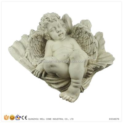 China Europe 2016 New Products Large Decorative Angels Sleeping At Sea Shell Decoration for sale